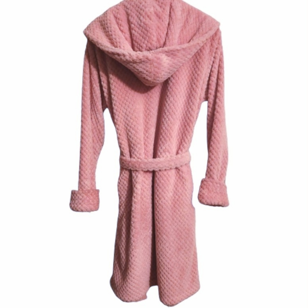 LA VIE EN ROSE FUZZY ROBE - Picture 3 of 6